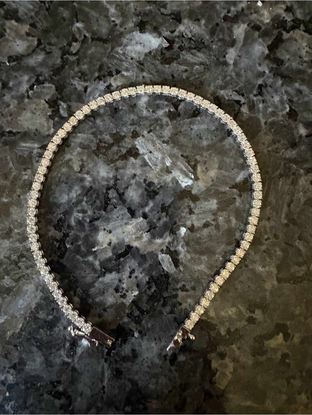 Sterling Silver 2ct Lab Diamond Tennis Bracelet- Elegant Women's Jewelry